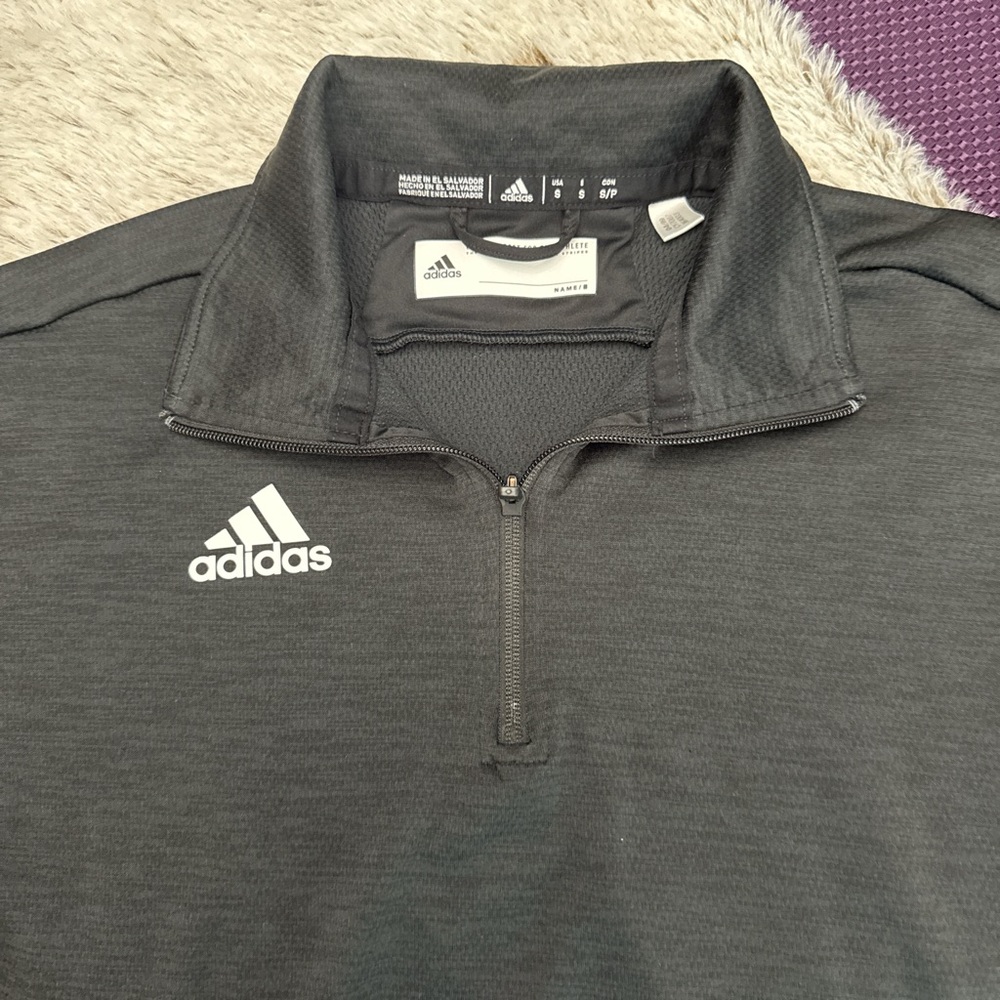 Adidas Black Athletic Pullover - image 6